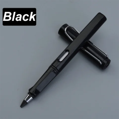 Карандаш вечный черный технологический карандаш без чернил для учеников бесконечный положительный карандаш для письма подарок для детей школьные принадлежности Канцтовары подарок
