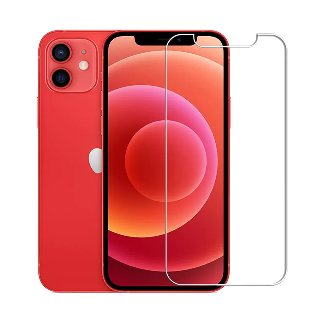 Original  For iPhone 13 12 11 Pro XS Max XR 7 8 Plus screen protector Tempered glass For iphone 13 12 Mini glass 4Pcs Protectiv