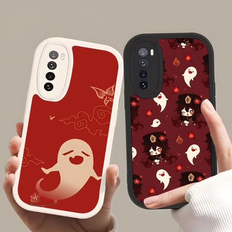 

Кожаный чехол Genshin Impact Hu Tao Spirit Ghost для Xiaomi 10 13 10S 11 11PRO Redmi Note10A 10 11 Pro Poco