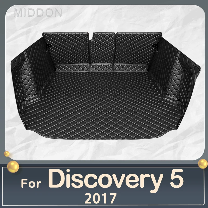 

Коврик для багажника автомобиля Land Rover Discovery 5 SUV (пять сидений) 2017, коврик с подкладкой для груза, аксессуары для интерьера
