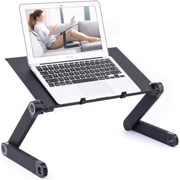 

Laptop Stand for Bed, Adjustable Height Laptop Desk for Couch Foldable Laptop Desk Workstation from Home