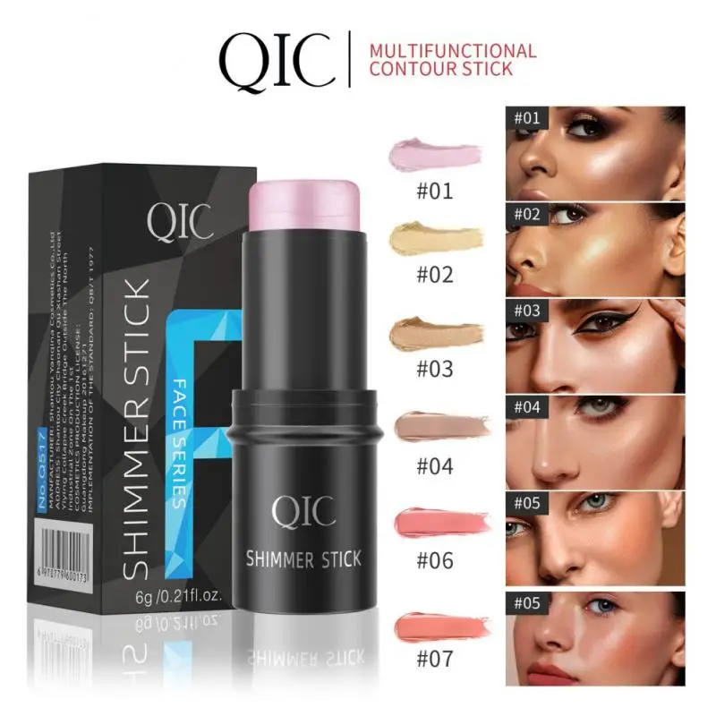 

Face Makeup Bronzers Highlighter Stick Modifies Face Contour Corrector Highlight Shadow Blush Stick Women Cosmetic Maquillage