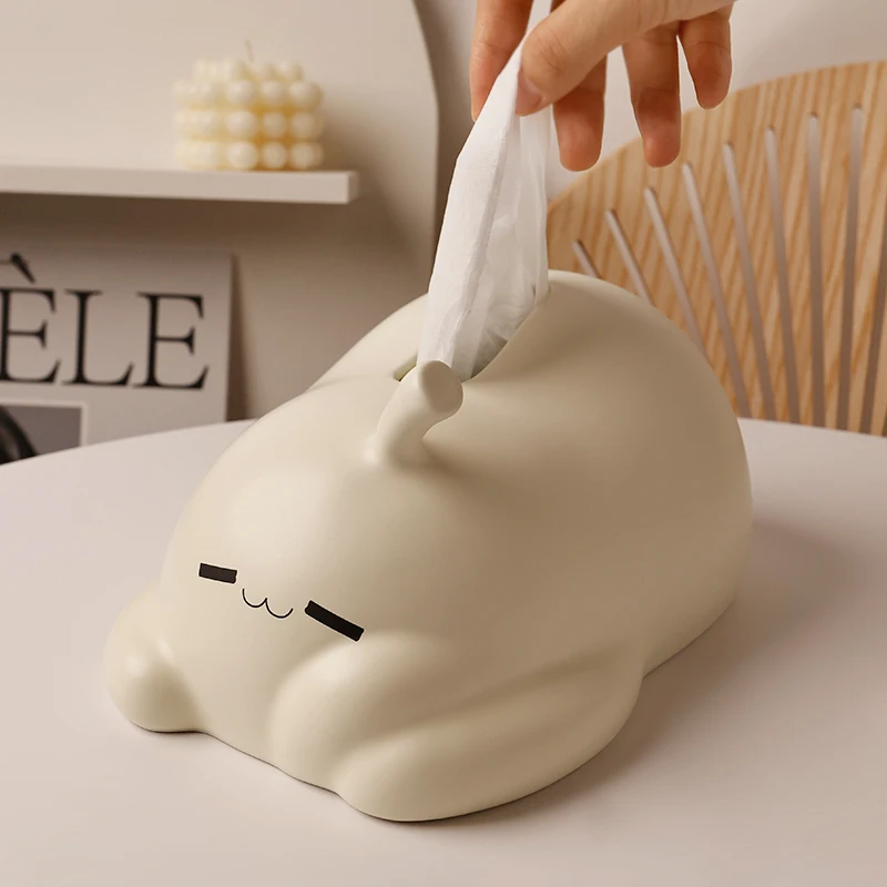 

Ceramic Pear Tissue Box Ins Cute Drawer Figurines Decoration Living Room Desktop Tissue Box Wine Cabinet Home Ornament Decor
