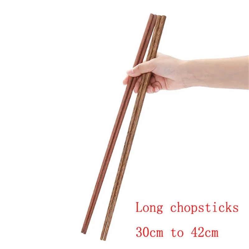 

Long Chopsticks Noodles Fried Hot Pot Chinese Style Wooden wood noodle chop stick kitchen chafing dish Public bamboo chopsticks