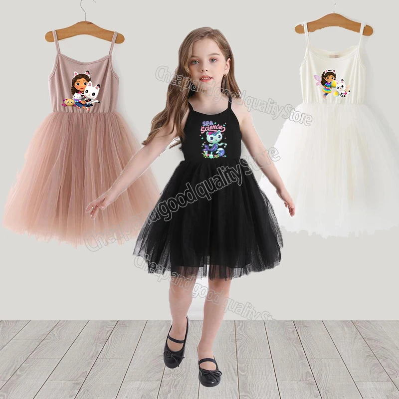 Gabby кукольные домики юбка принцессы для девочек платье-комбинация Детские