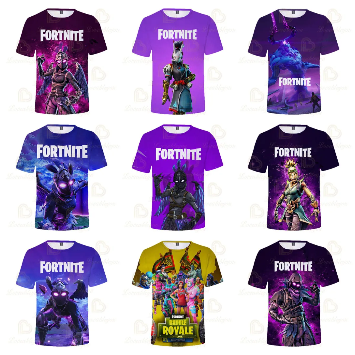 

Battle Royale 2022 NEW DESIGN Fortnite Victory T-shirts Kids Tops Girls Boys Clothes Shoot Hero Harajuku Tshirt Child's Tshirts