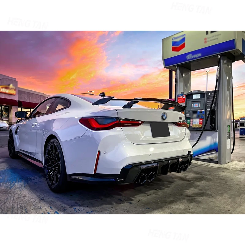 Углеродное волокно для BMW M3 G80 M4 G82 F80 F82 F30 2013-2021 Автомобильный задний спойлер