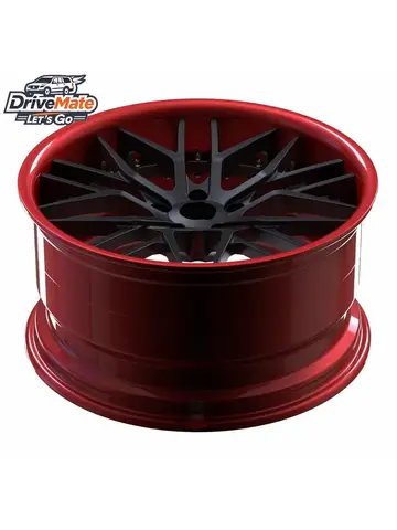 18 19 20 21 22 Inch Staggered Red Alloy Offroad Car Forged Wheels Rims 5x1143 for Suv Cars