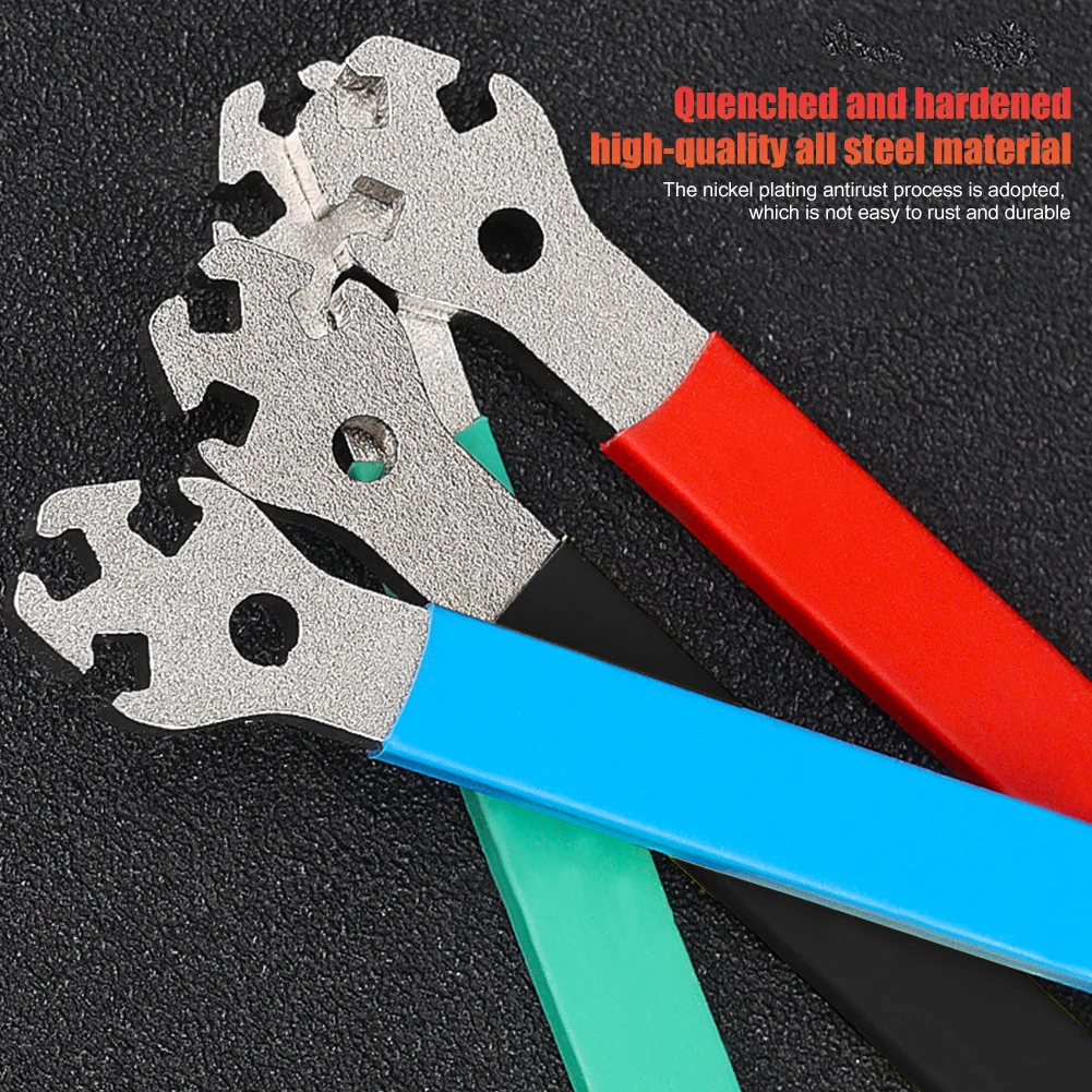 

Stainless Steel Mountain Bicycle Spoke Wrench Anti-slip MTB Cycling Bike Rim Wheel Spoke Wrench Tension Correction Repair Tools
