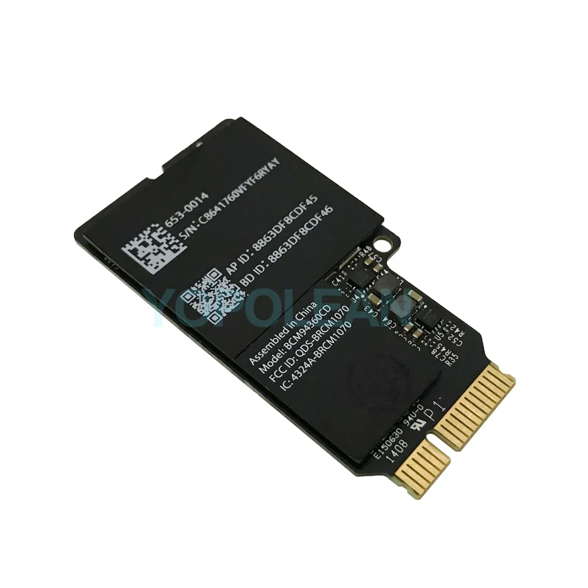 Оригинальная Wi-Fi Bluetooth Карта 4 0 BCM94360CD беспроводной модуль для Apple iMAC A1418 A1419 2013 2014