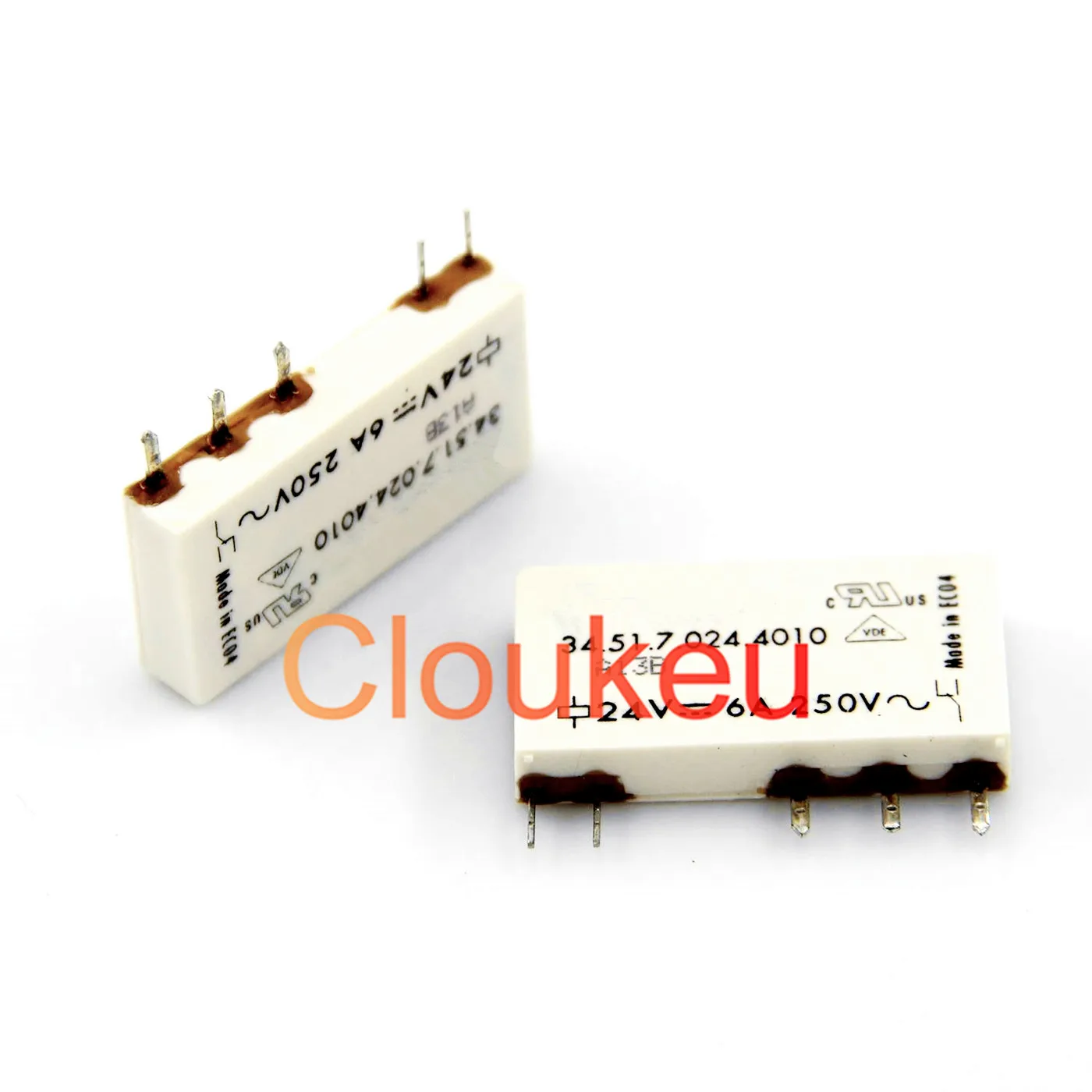

Реле 34.51.7.024.0010 34.51.7.024.4010 24VDC 6A 5pin