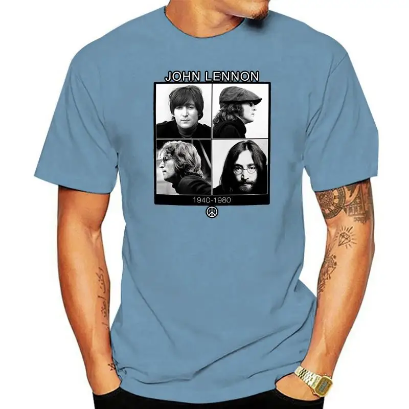 

Men T shirt John Lennon 1940-1980 Fitted Jersey s Tshirt funny t-shirt novelty tshirt women