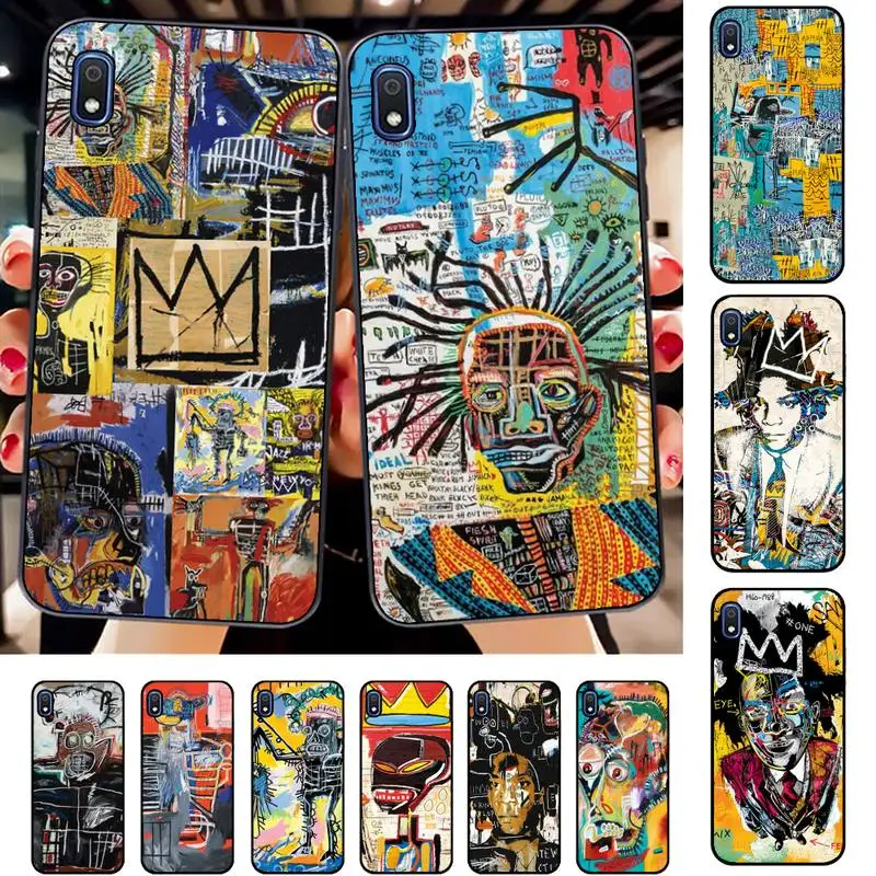 

B-Basquiats Art Phone Case For Samsung A 10 11 12 13 20 21 22 30 31 32 40 51 52 53 70 71 72 73 91 13 shell