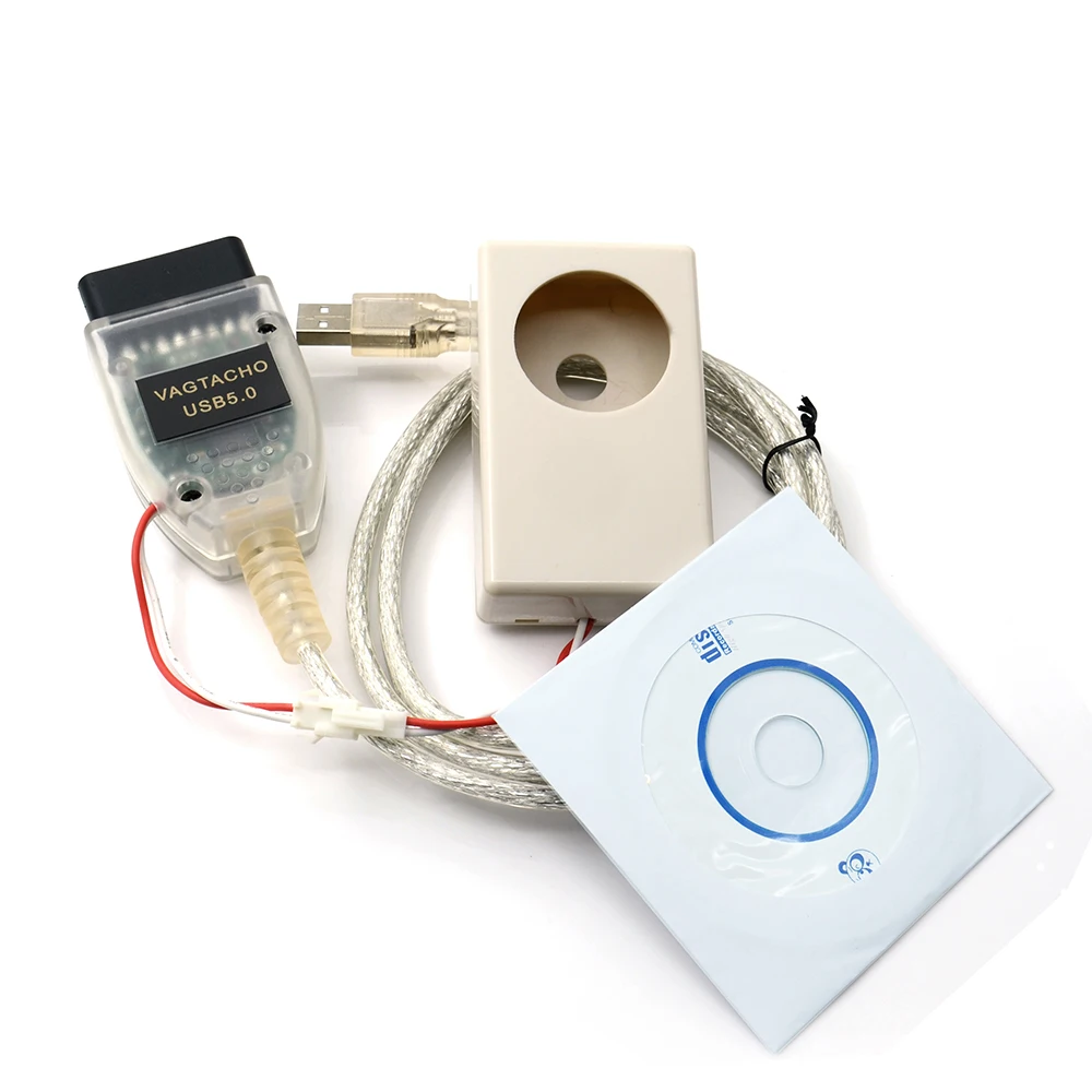 VAG Tacho USB версия V5.0 заводская цена Vagtacho V 5 0 для NEC MCU 24C32 или 24C64 |