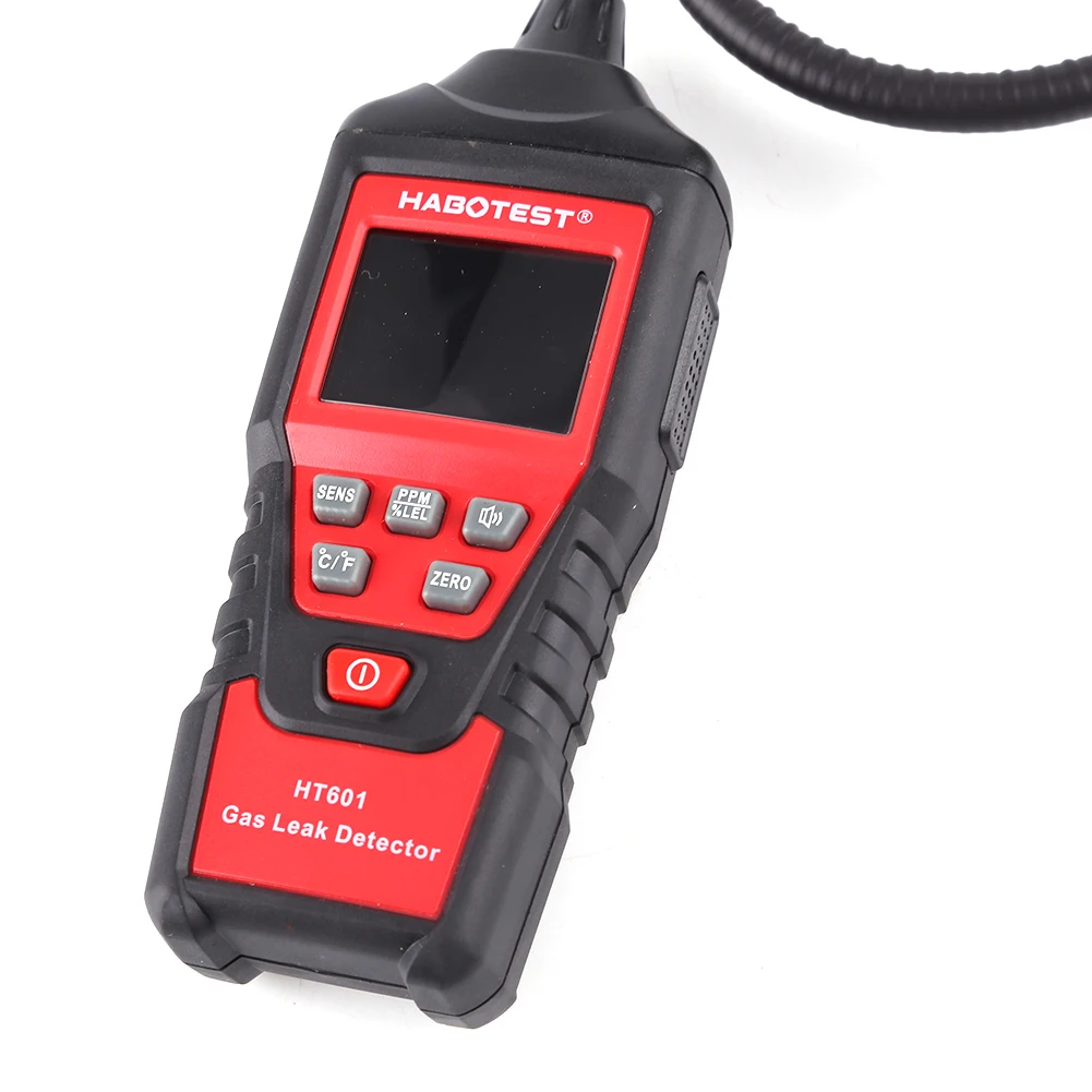 

Flammable Combustible Gas Leak Analyzers Detector Kitchen Bathroom Tester Sensor with Sound Light Alarm Handheld Monitor