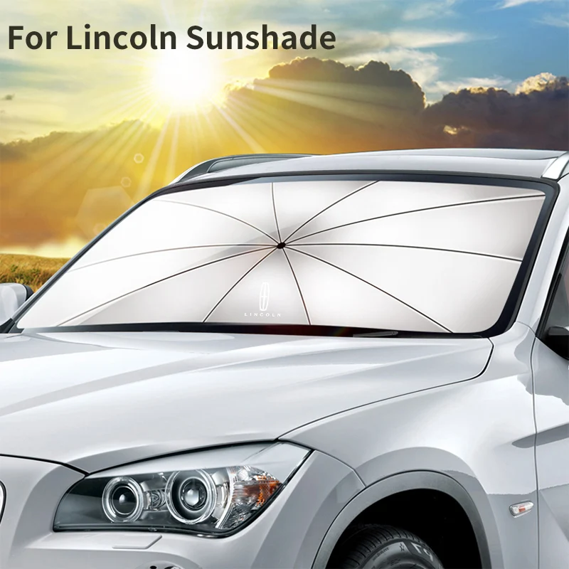 

Car Front Window Uv Shield Folding Sunshade Car Windscreen Sunshade For Lincoln MKZ MKX Aviator Navigator Continental Corsair MK