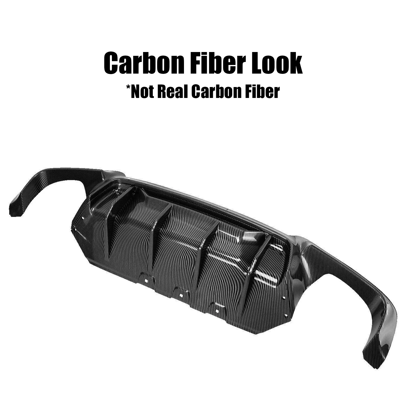 Задний бампер автомобиля диффузор сплиттер спойлер для BMW F10 5 серии M-Sport M5 2011-2016