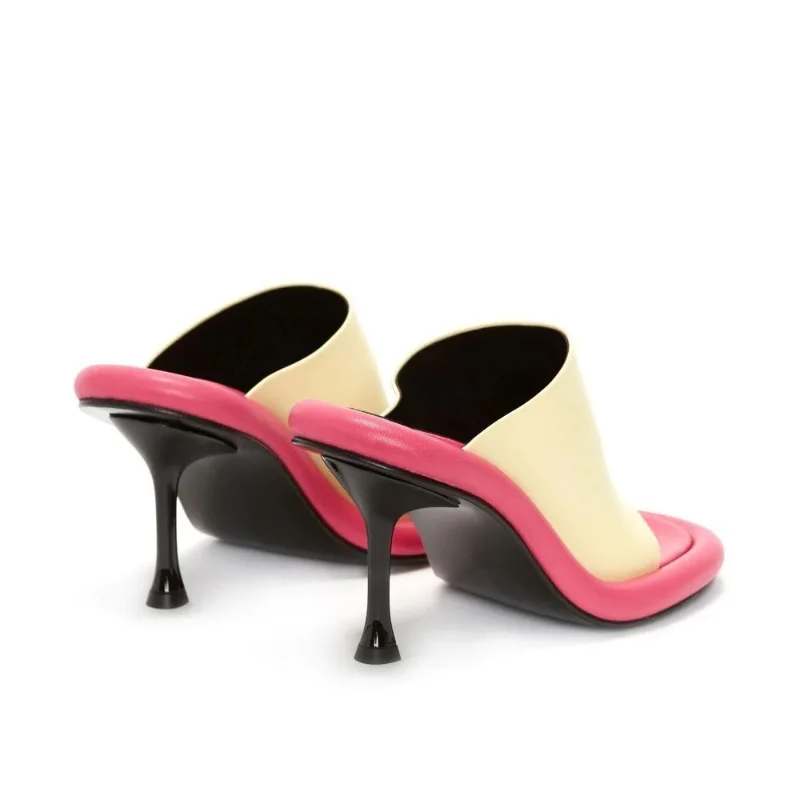 2023 Summer New Women's Fish Mouth Sandals Fashion High Heel Casual Slippers Sexy Banquet Women's Shoes Large 43 Slippers Women