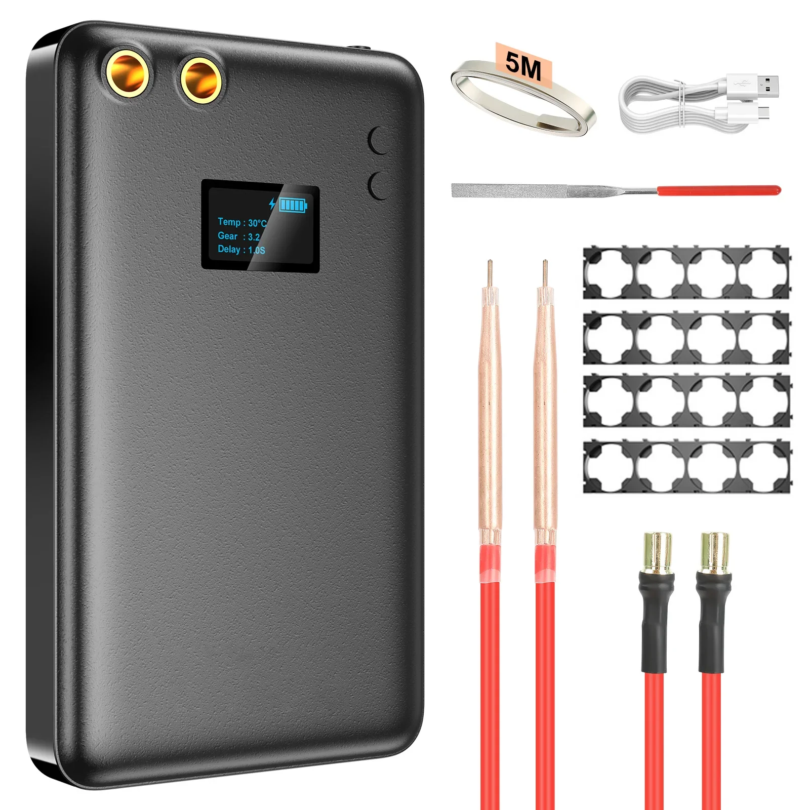 80 скоростей Регулируемый точечный сварочный аппарат с ЖК-экраном специальный