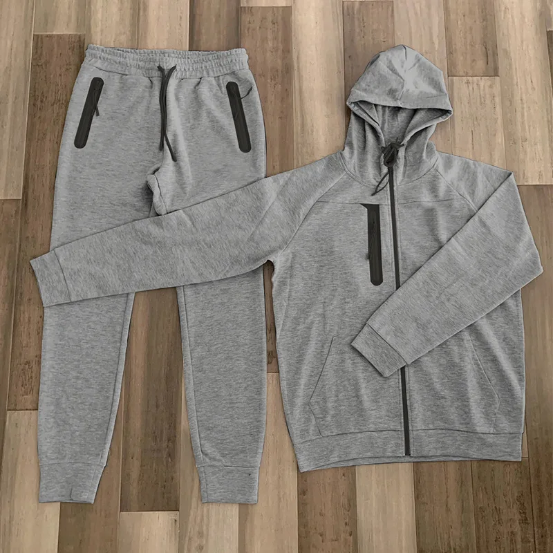 Spring Autumn Casual Sports Suit Men's 2023 Outdoor Tracksuit Sport Suit Hoodie Sweatsuit Sweatshirt Pullover Jacket Pant Set