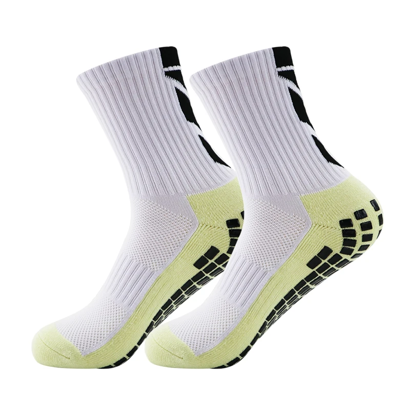 Men Football Socks Anti Slip Non Slip Suction Grip Cotton Sport Cycling Running Riding Socks