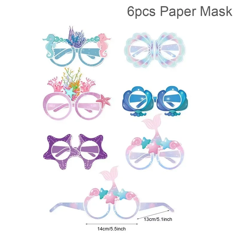 Коробки для попкорна Русалочка  FENGRISE русалочка