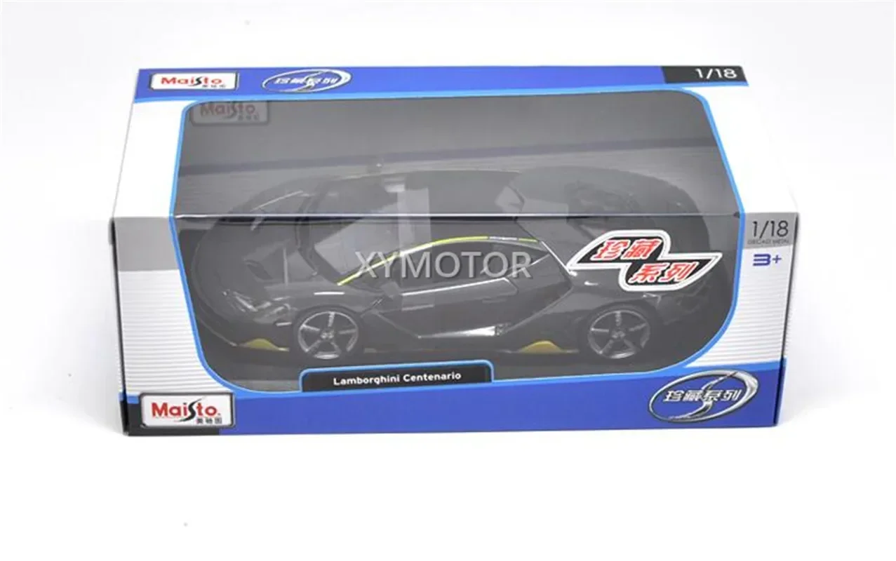 Коллекционная литая модель автомобиля Maisto 31386 1:18 для Lamborghini Centenario 100th детские