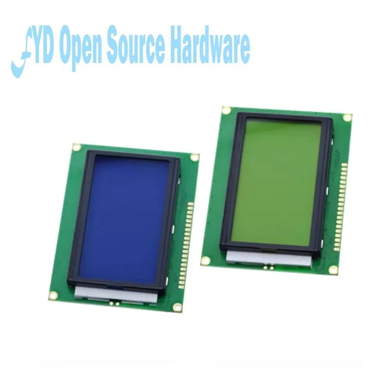 

12864 with Chinese character library ST7920 master serial\parallel port 93x70 12864 LCD screen for arduino
