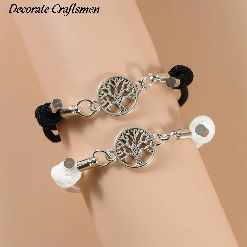 

Couple Bracelet Tree Of Life Charm Wish Red Rope Braided Adjustable Fashion Bracelets&Bangle For Women Men Handmade Jewelry Gift
