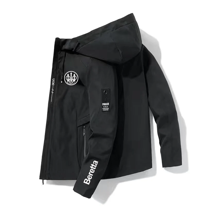

Beretta Firearms Outdoor Clothing Jacket 2022 New Men's Jungle Mountain Hunting M9 Military Style Windbreaker Adventure Suit