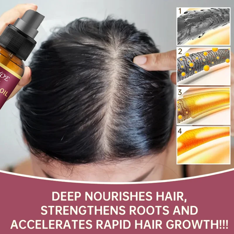 Масло для роста волос средство против выпадения эссенция восстановления и