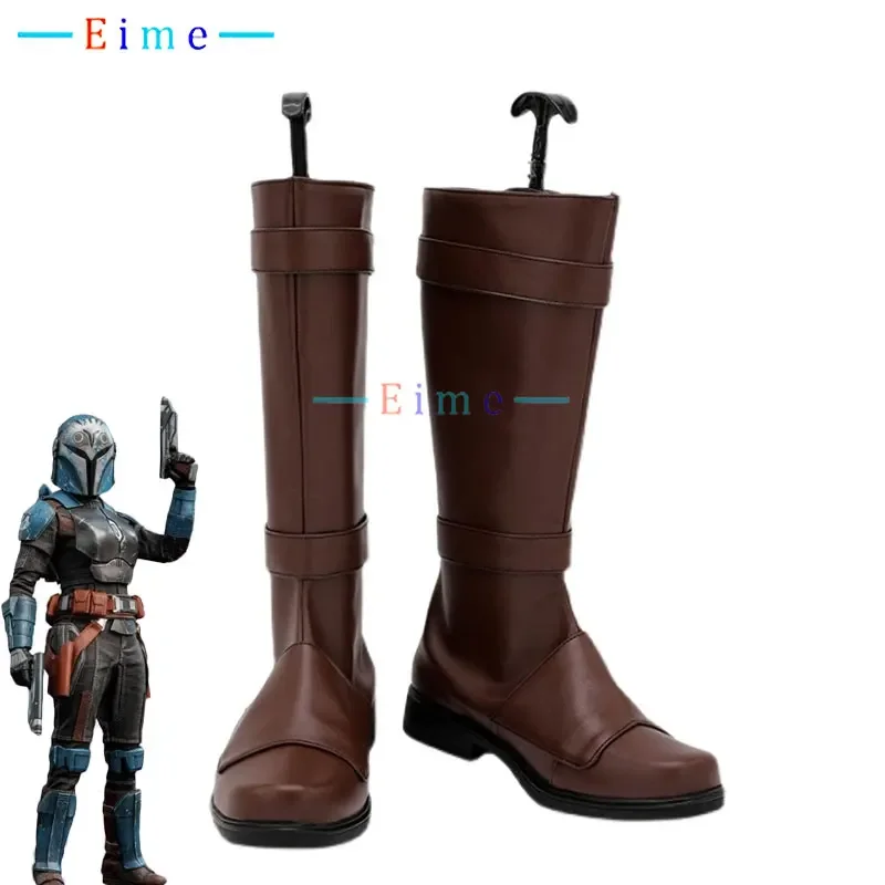 Обувь для косплея Bo Katan Kryze Хэллоуин женская обувь Аниме Реквизит изготовленные