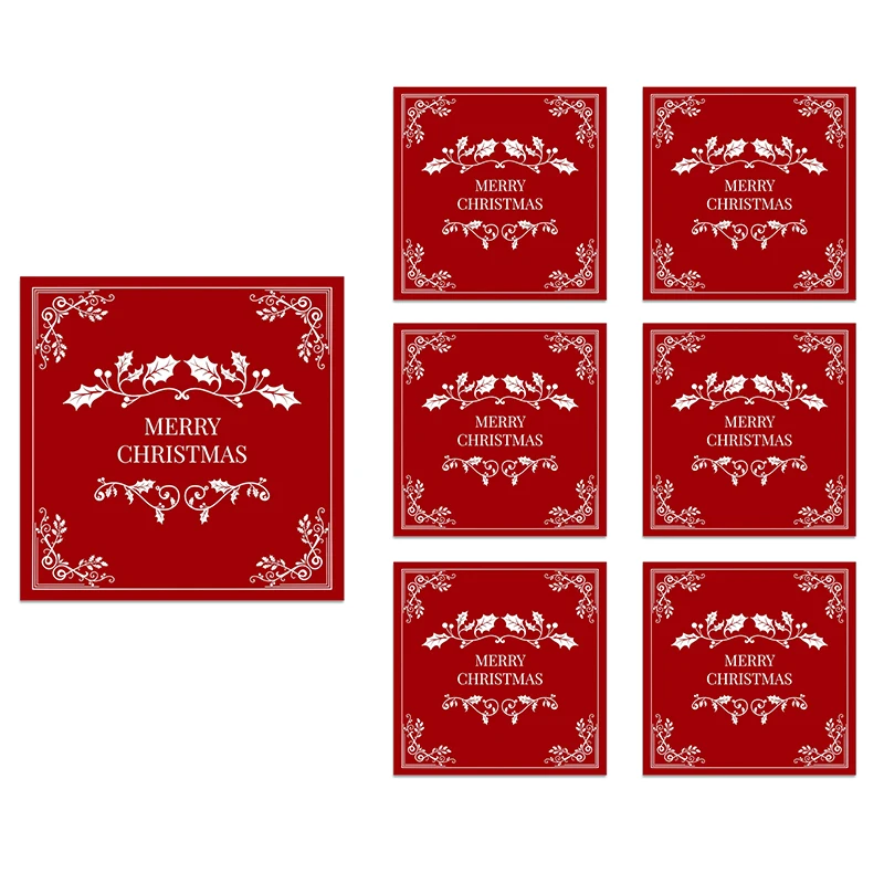 

Рождественские наклейки WDINPATY