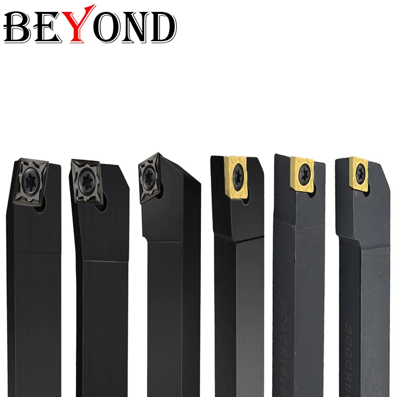 

BEYOND SCLCR1616H09 SCLCR1212H06 SCLCR SCGCR SCBCR SCACR SCFCR SCKCR CCMT External Turning Lathe Machining Cutting Tool Holder