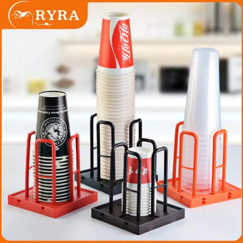 

Paper Cup Dispenser Multi-function High-quality Cup Remover Simple Design Paper Cup Storage Rack Disposable Cups Holder Durable
