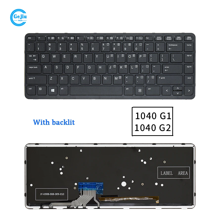 

New Original Laptop Keyboard FOR HP ELIteBook FOLIO G1 1000 1040 G1 G2 1040 G3