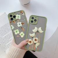 birds watercolor painted pattern phone case for iphone 12 13 mini 11 pro max 7 8 plus se 2020 x xr xs max back hard flower cover