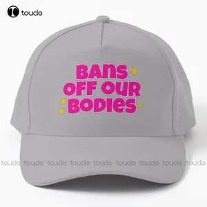 Bans Off Our Bodies Movement Baseball Cap Abortion Ban summer hats for women beach Personalized Custom Unisex Adult Teen Youth
