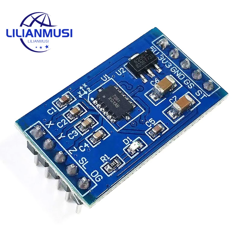

Liliaumusi For MMA7361 Angle Sensor Tilt Sensor Acceleration Module Replaces MMA7260