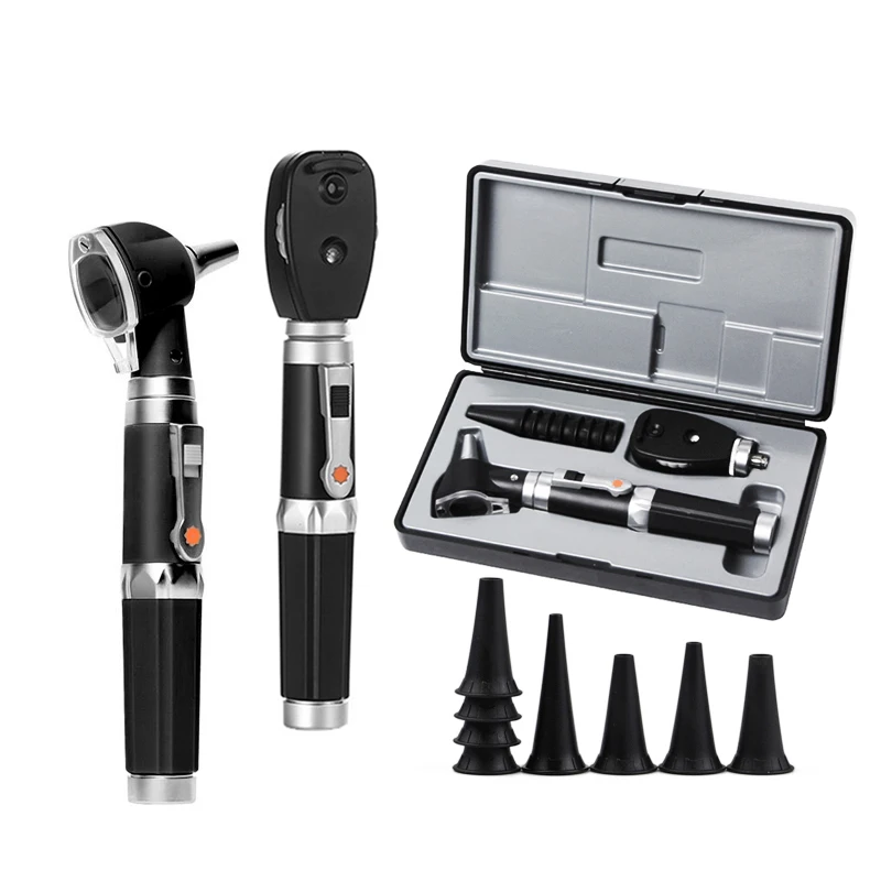 

Медицинский ENT диагностический портативный эндоскоп для глаз, ушной эндоскоп, оптимоскоп, светодиодный отоскоп, отоскоп прямого волокна, оф...