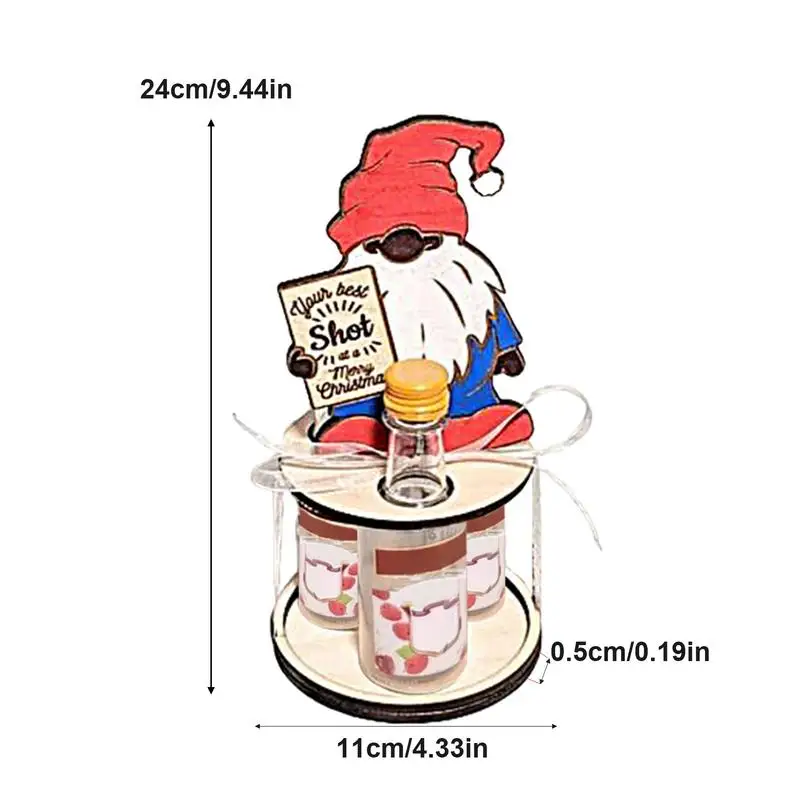 Рождественский держатель для вина креативный ликера рождественские украшения