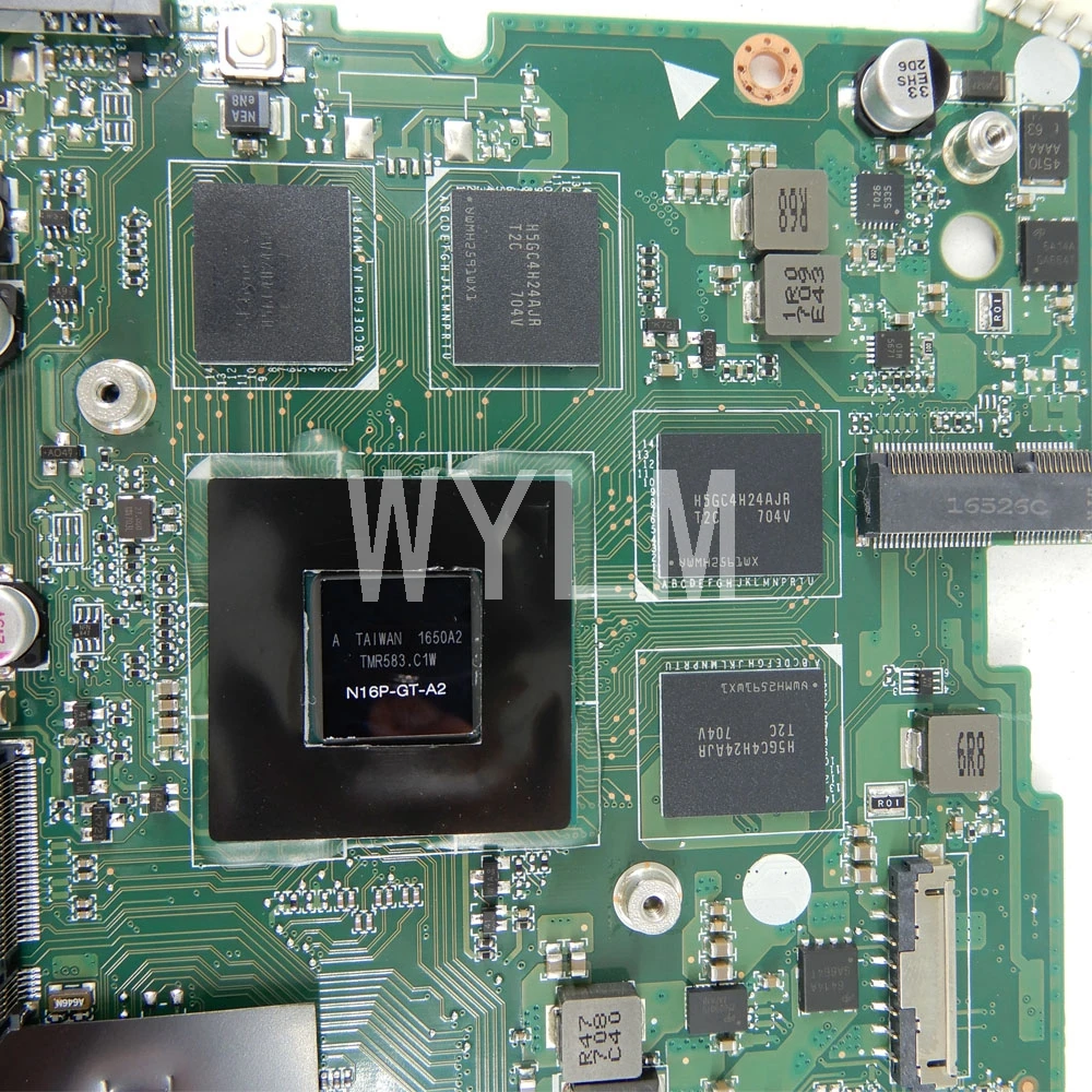 Материнская плата для ноутбука DAZAAMB16E0 ZAA X32 i5-6200CPU GTX950M |