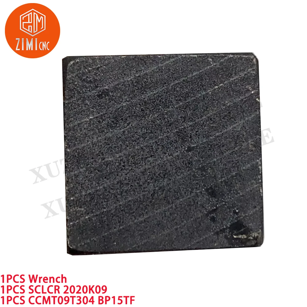 1PCS SCLCR2020K09 внешний токарный держатель 95 градусов + CCMT09T304 BP15TF твердосплавные