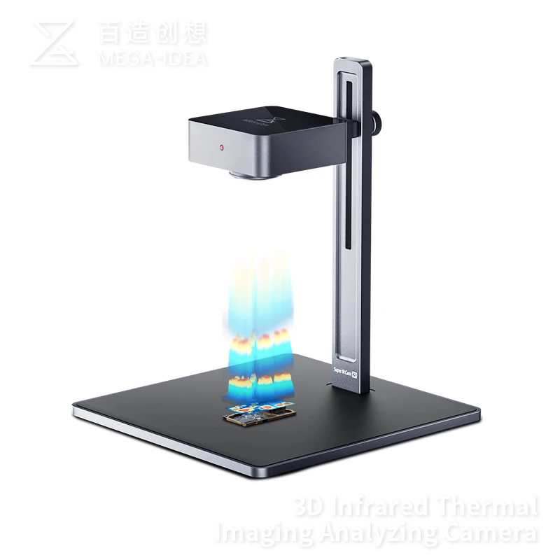 

QIANLI MEGA-IDEA Super iR Cam 2S 3D, инфракрасная тепловизионная камера для обнаружения протечки короткого замыкания материнской платы телефона