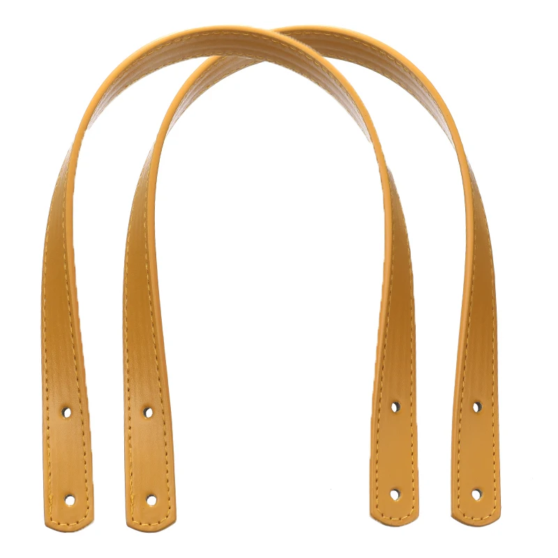 

Handle Strap Bag Accessories Rivet Bag Strap PU Hand Strap All-match 1Pair Bag Strap Solid Color DIY
