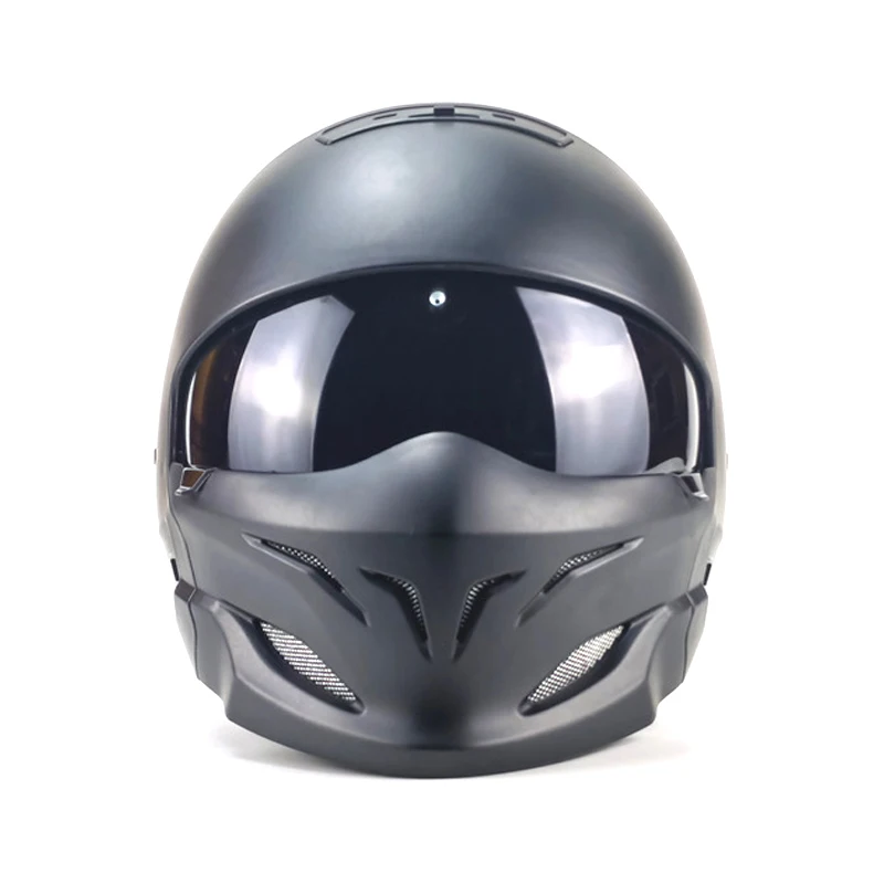 Retro Motorcycle Helmet Dot Approve Capacete Full Face Locomotive Half Helmet Latest Modular Casco Scorpion Helm Casque Abs