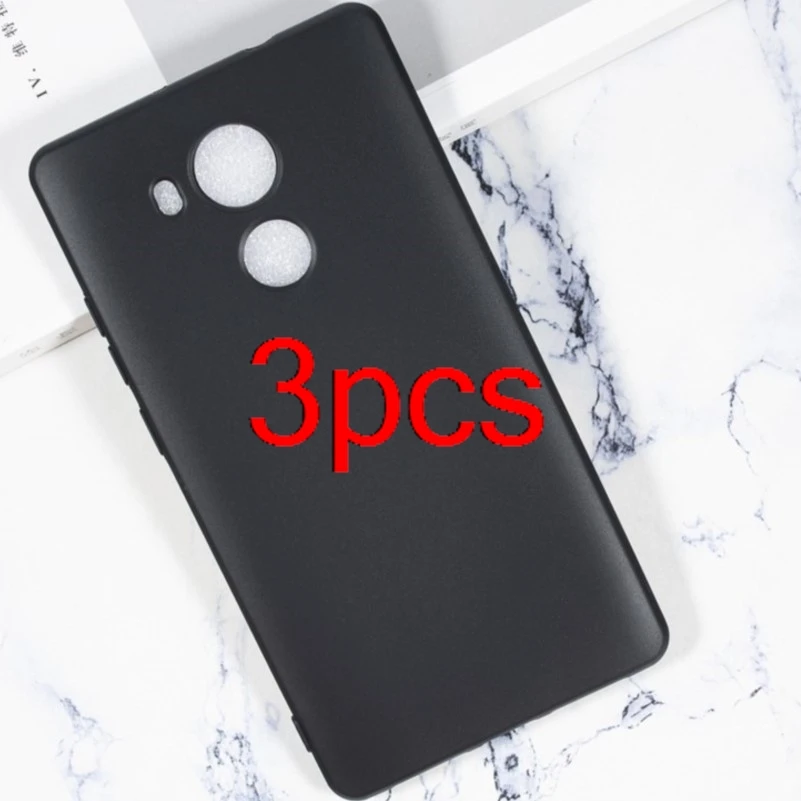 Черный чехол из 3 предметов для Huawei Mate 8 NXT-AL10 NXT-CL00 NXT-DL00 NXT-TL00 NXT-L29 6 52 дюйма мягкий
