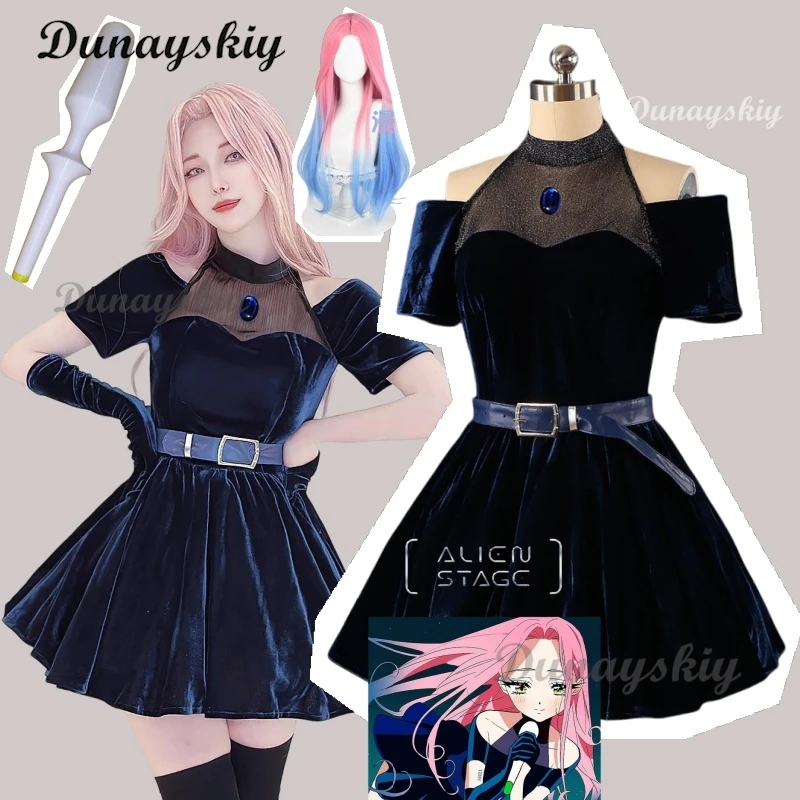 Аниме Мизи Косплей Костюм Парик Опора Женщины Хэллоуин Вечеринка Карнавальный