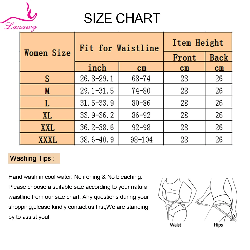 LAZAWG Women Waist Trainer Belt Women Fat Burning Sauna Belt for Weight Loss Firm Support Waist Cincher Fitness Slimming Belt