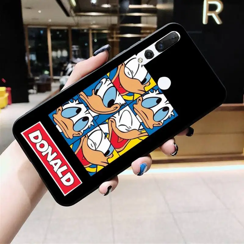 Donald Duck Phone Case for Huawei Y6P Y8S Y8P Y5II Y5 Y6 2019 P Smart Prime Pro